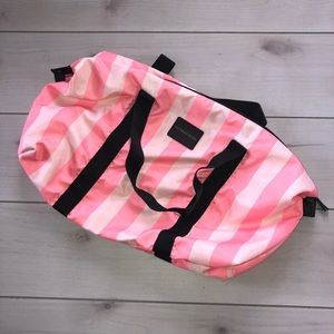 Victoria’s Secret Striped Weekender Bag GUC